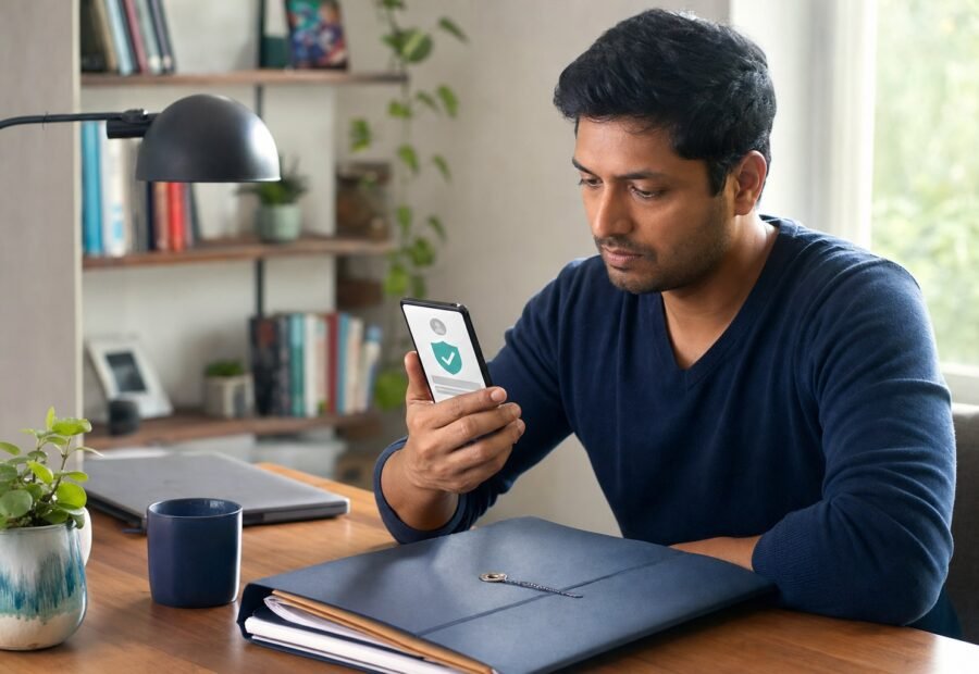 A practical India-focused guide to safer Aadhaar and DigiLocker use, selective document sharing, account recovery and verification.