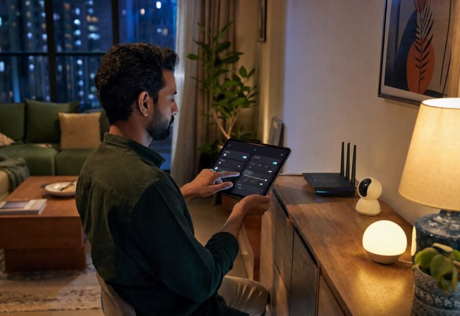 Evaluate cameras, lights, plugs and connected appliances by update support, permissions, network isolation, account recovery and end-of-life risk.